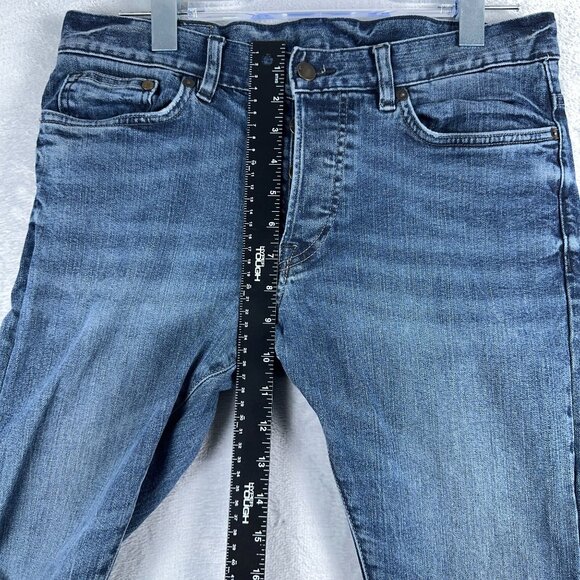 H&M Skinny Jeans Women's Size 31/32 Slim Low Waist Mid Rise Blue Denim - Picture 7 of 11